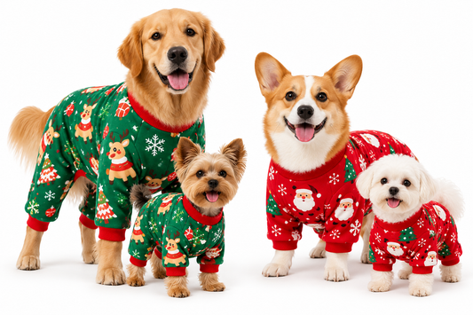Christmas Dog Pajamas – Festive Holiday Print