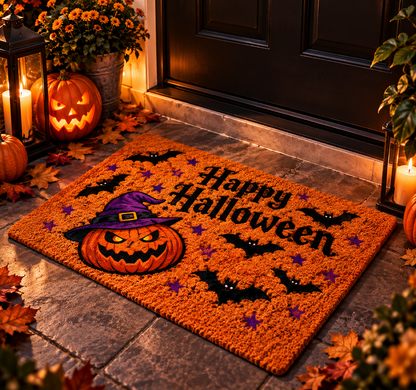 Pack HALLOWEEN - Calabaza Aterradora + Alfombra + 6 muñecos