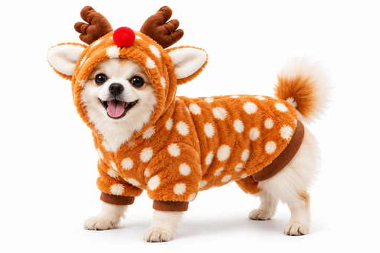 Disfraz de reno para perros – Lindo atuendo navideño para las fiestas