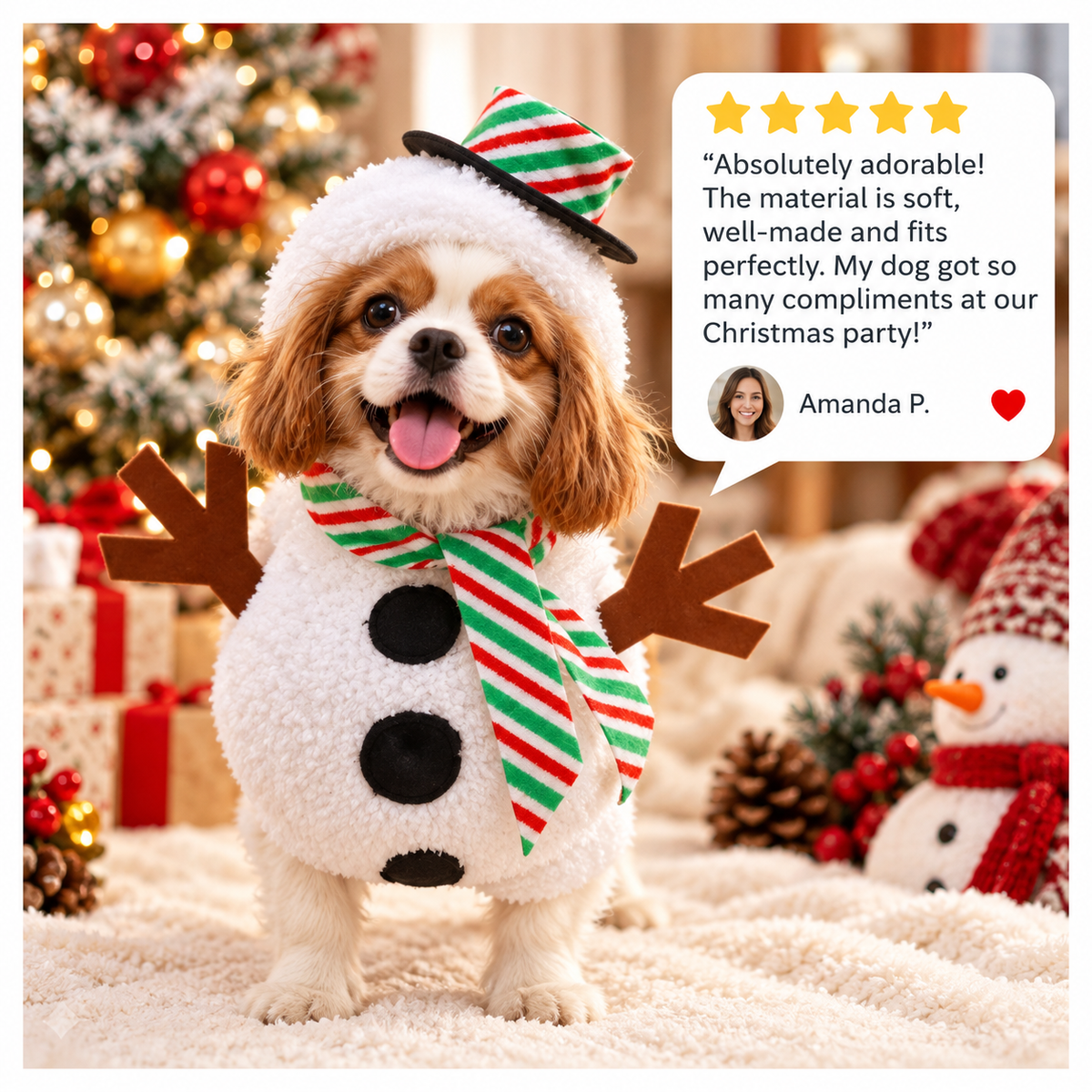 Christmas Costumes for Dogs CHOOSE YOUR STYLE