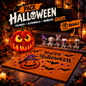 Pack HALLOWEEN - Calabaza Aterradora + Alfombra + 6 muñecos
